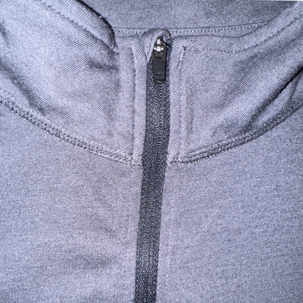 Carhartt Force Extremes Mens Medium Relaxed Fit Quarter Zip Pullover Grey 102585 - Picture 10 of 11